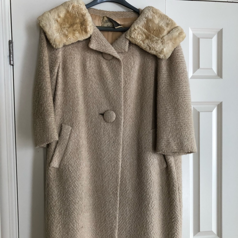Vintage Broadtail and Chincilla Coat